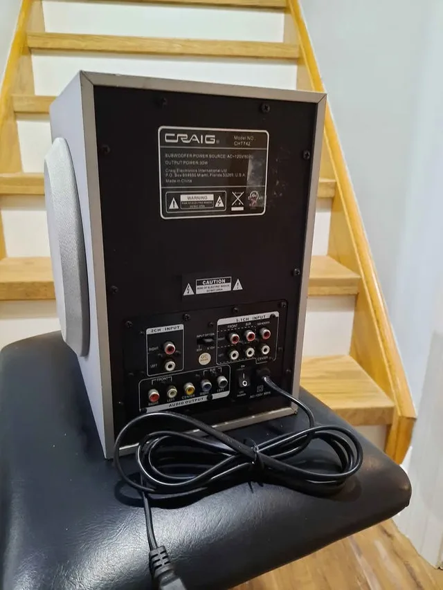 Craig CHT742 Subwoofer image indicator(4)