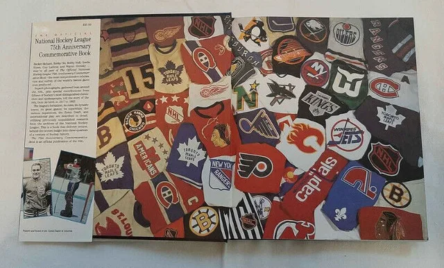 NHL 75th Anniversary Commemorative Book image indicator(4)