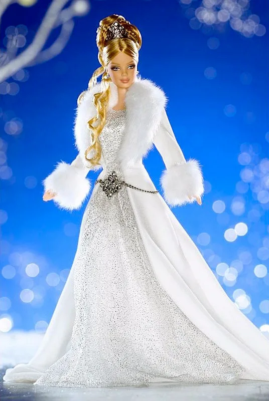 NOS Holiday Visions Winter Fantasy Barbie 2003 thumbnail
