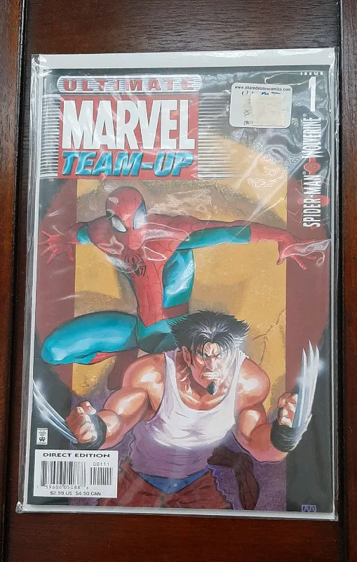 ULTIMATE MARVEL TEAM-UP #1, SPIDERMAN & WOLVERINE image indicator(2)