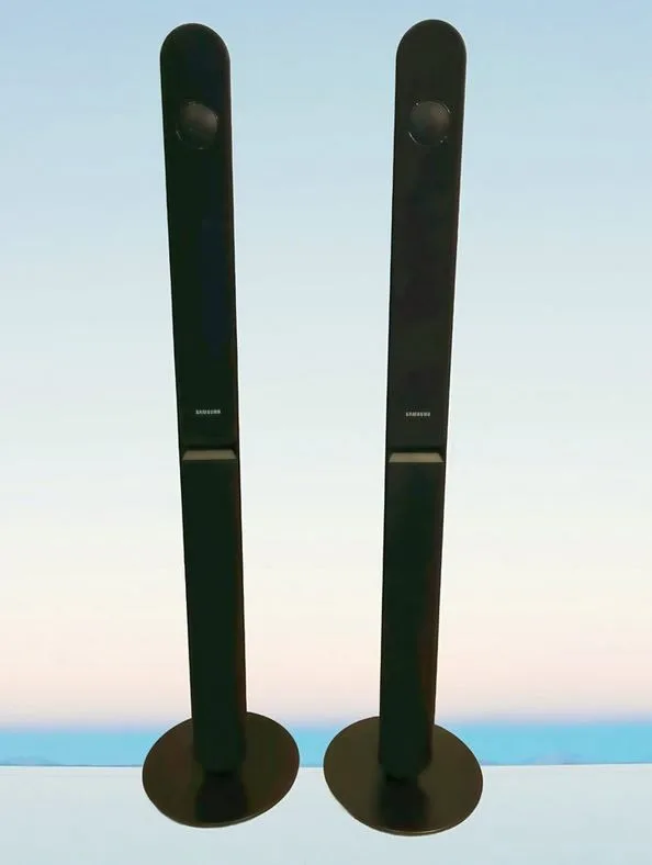 2 SAMSUNG PS-FTX75 Home Theater Tower Speakers thumbnail