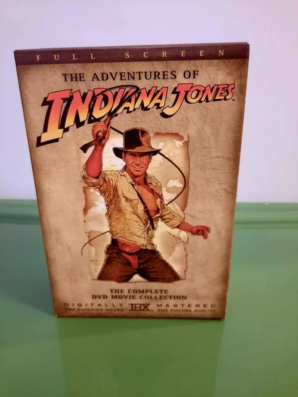 Indiana Jones Trilogy DVD Box Set thumbnail