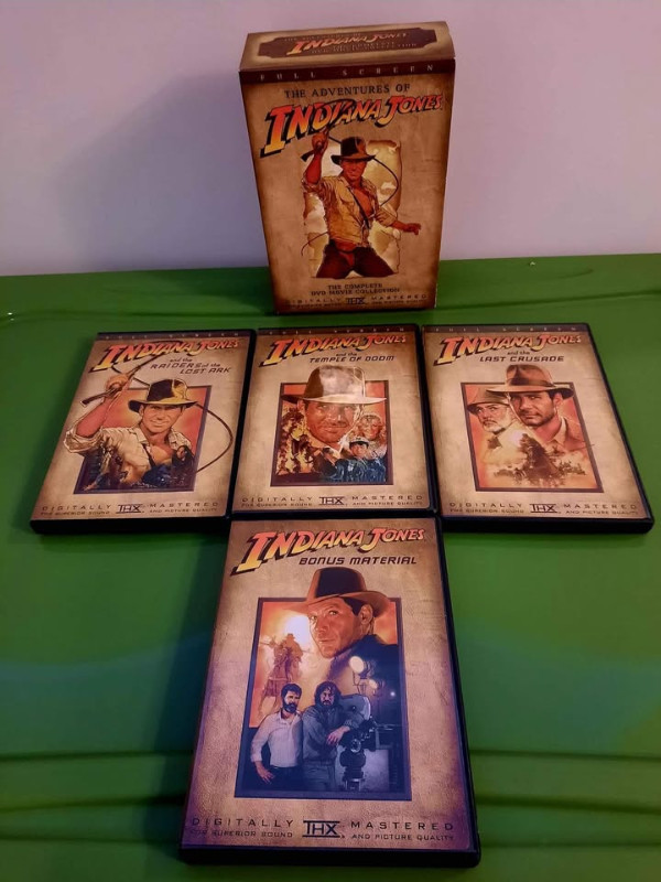 Indiana Jones Trilogy DVD Box Set - photo 4