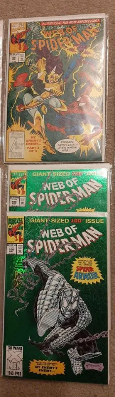 WEB of SPIDER-MAN Comic books - see descriptions image indicator(3)