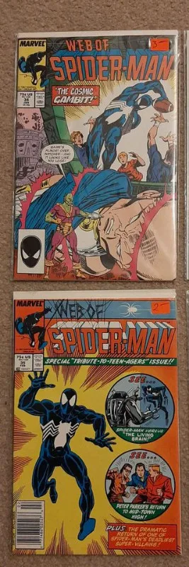 WEB of SPIDER-MAN Comic books - see descriptions image indicator(5)