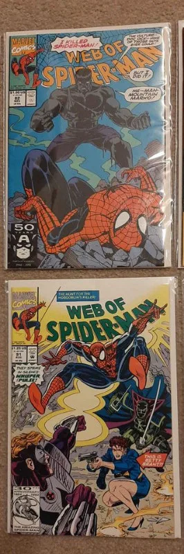 WEB of SPIDER-MAN Comic books - see descriptions image indicator(6)