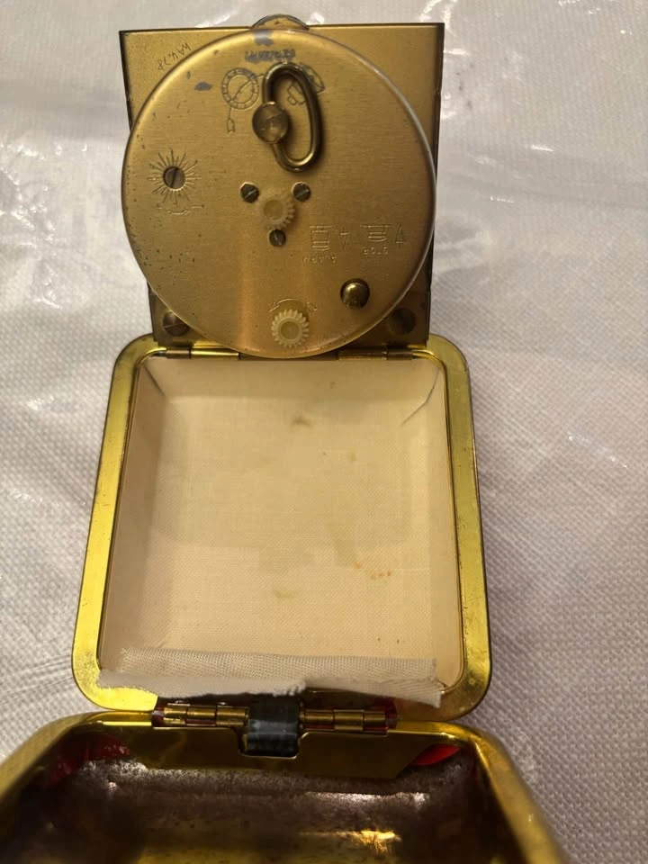 Vintage Travel Alarm Clock, Europe, 1950s - photo 5
