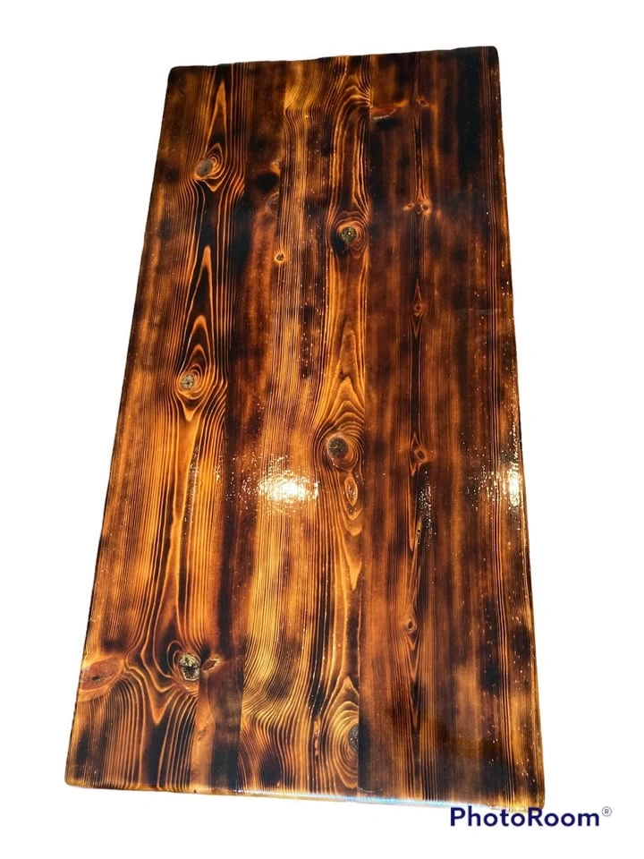 One of a kind custom finished coffee table - photo 2
