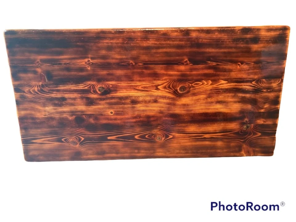 One of a kind custom finished coffee table - photo 4