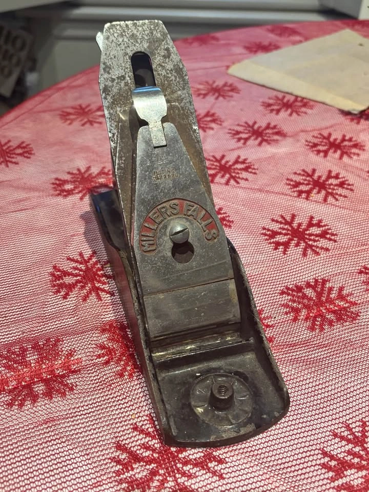 Miller Falls Plane, brass and steel. 10" x 5" x 2.5". No 9 stamp - photo 3