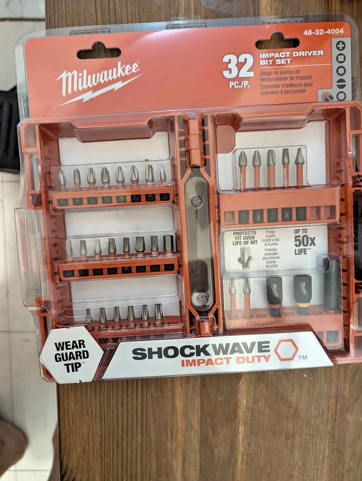 Milwaukee Shockwave Impact Duty Driver Bit Set 32pc