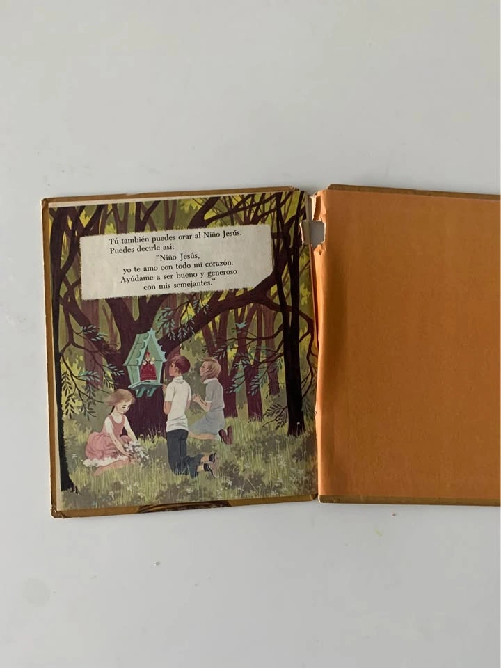 Old book El Santo nino de Praga in Spanish - photo 3