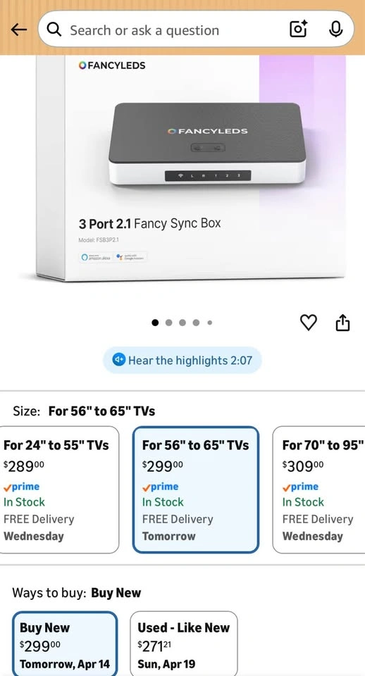 3 HDMI 2.1 Fancy Sync Box - photo 3