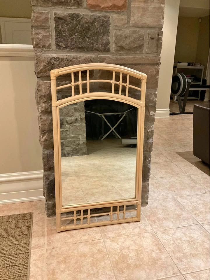 Mirror Vintage Rattan