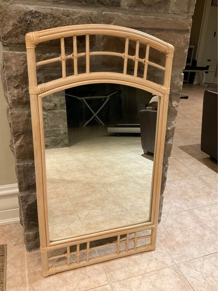 Mirror Vintage Rattan - photo 2