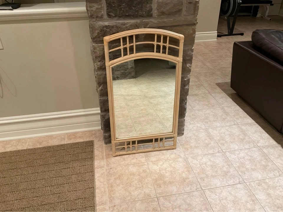 Mirror Vintage Rattan - photo 4