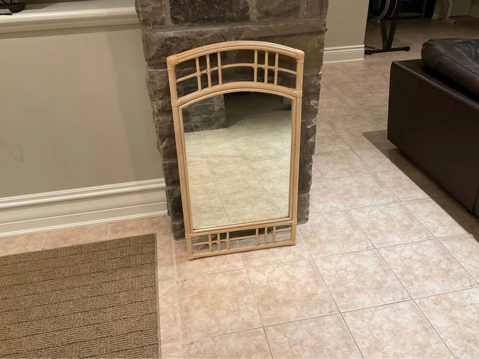 Mirror Vintage Rattan - photo 5