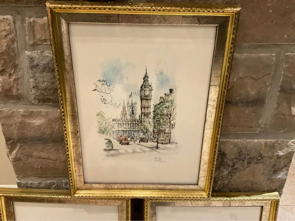 Jan Korthals Watercolour Reproduction Prints - London Scenes - photo 2