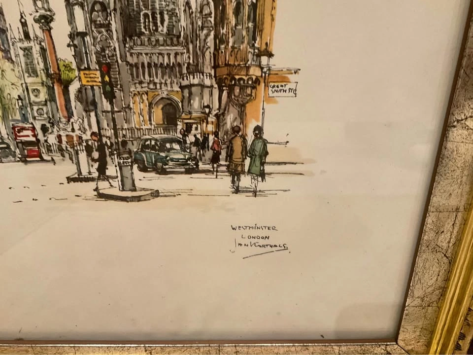 Jan Korthals Watercolour Reproduction Prints - London Scenes - photo 4