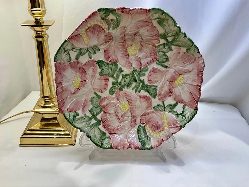Vintage Fitz & Floyd 1988 "Blushing Rose" Bowl