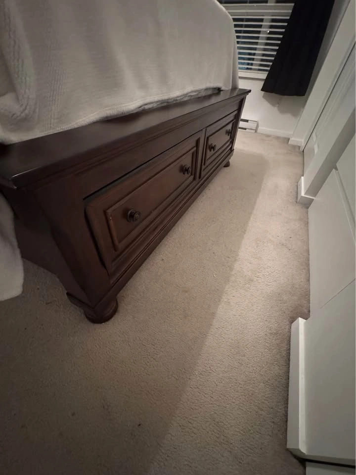 Queen Storage Bed with Headboard & Mattress - photo 3