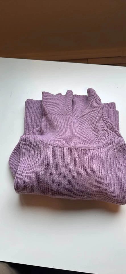 Cropped oversized Pink Jumper (Medium size sweater) - photo 2
