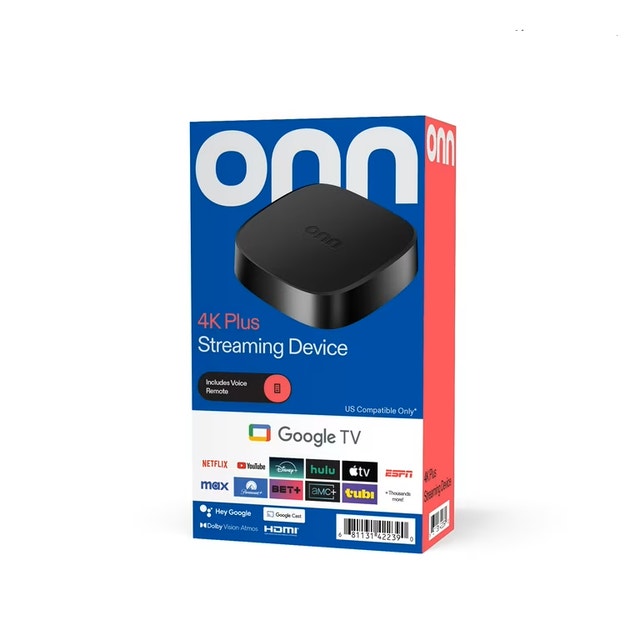 onn 4k Plus Streaming Device