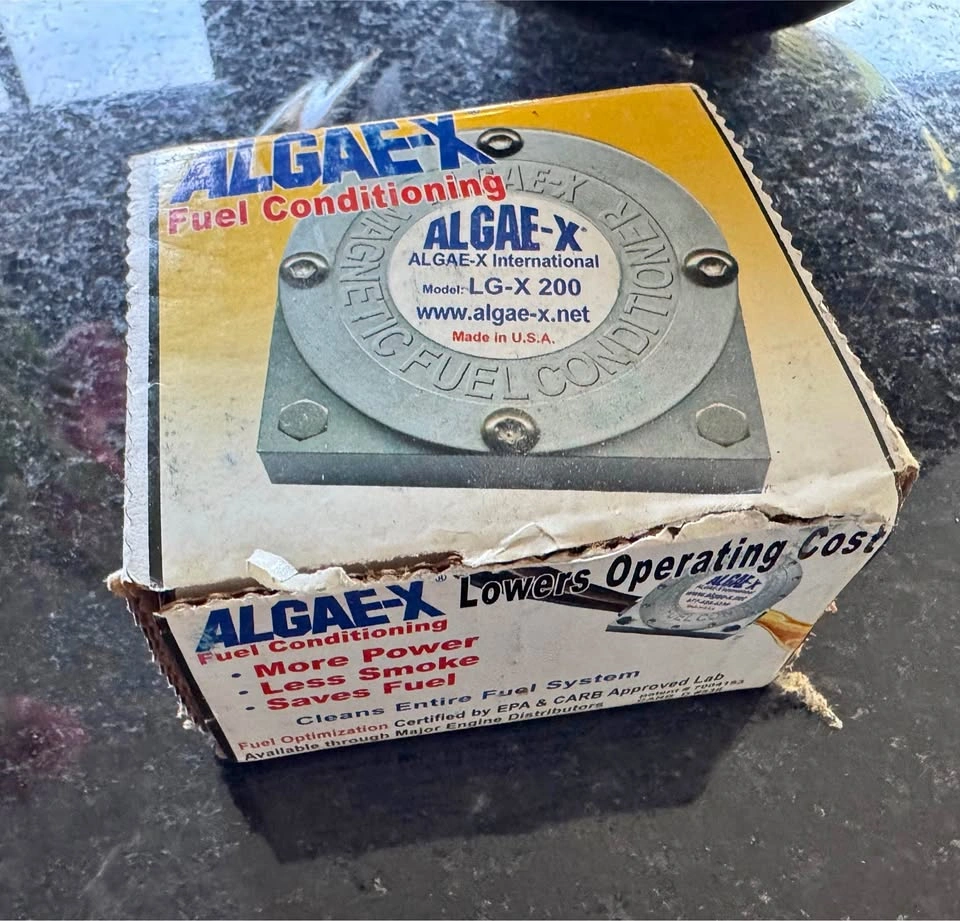 Algae-X LG-X200 Magnetic Fuel Conditioner - New/Open Box