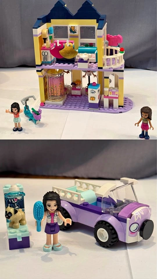 Lego Friends Emma's Fashion Shop & Mobile Vet Clinic (2 Sets)