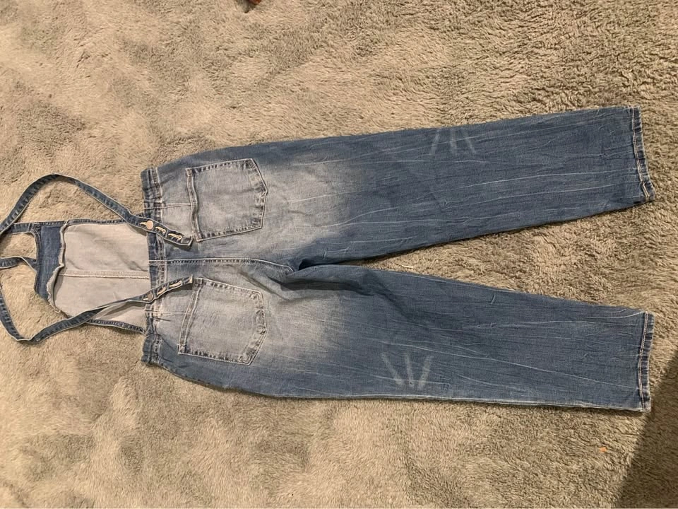 Dollhouse Brand Denim Overall Jumpsuit - Size M - photo 2