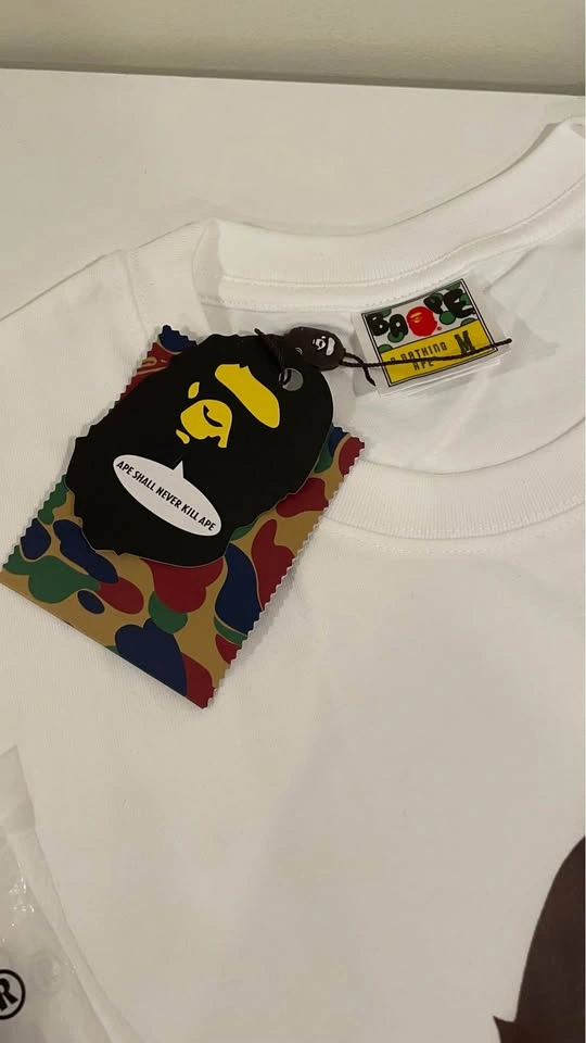 A Bathing Ape Big Ape Head Brown Tee - Mens Medium - photo 4