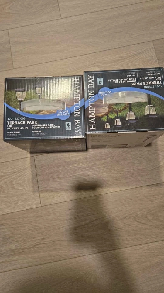Hampton Bay Terrace Park LED Pathway Lights (4 Pack) - photo 2