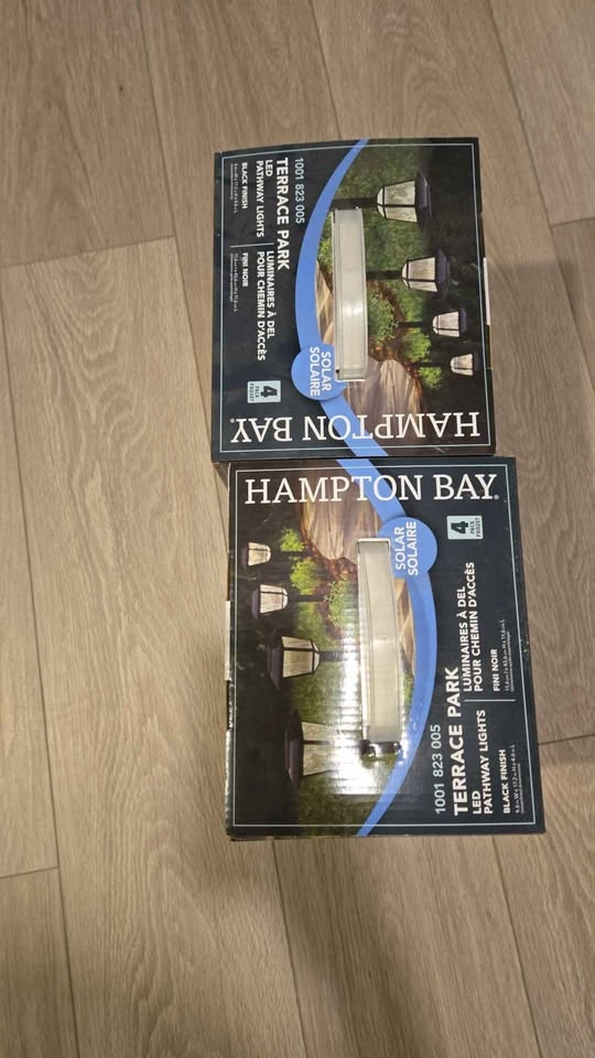 Hampton Bay Terrace Park LED Pathway Lights (4 Pack) - photo 3