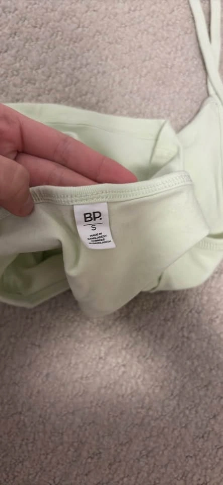 BP. Light Green Halter Crop Top S - photo 3
