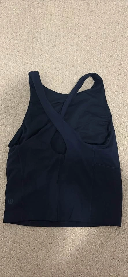 Lululemon Key to Balance Tank Navy Size 0 - photo 2