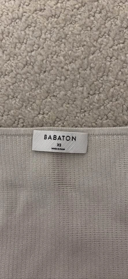 ARITZIA Babaton Ribbed Crop Top XS - photo 3