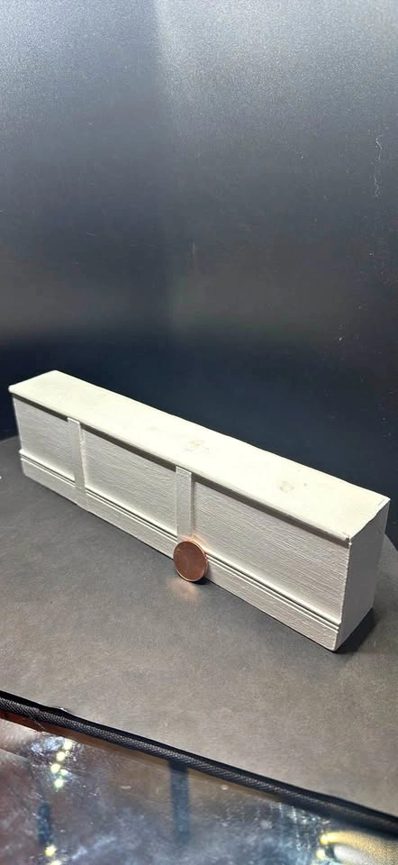 1:12 Dollhouse Low Shop Counter