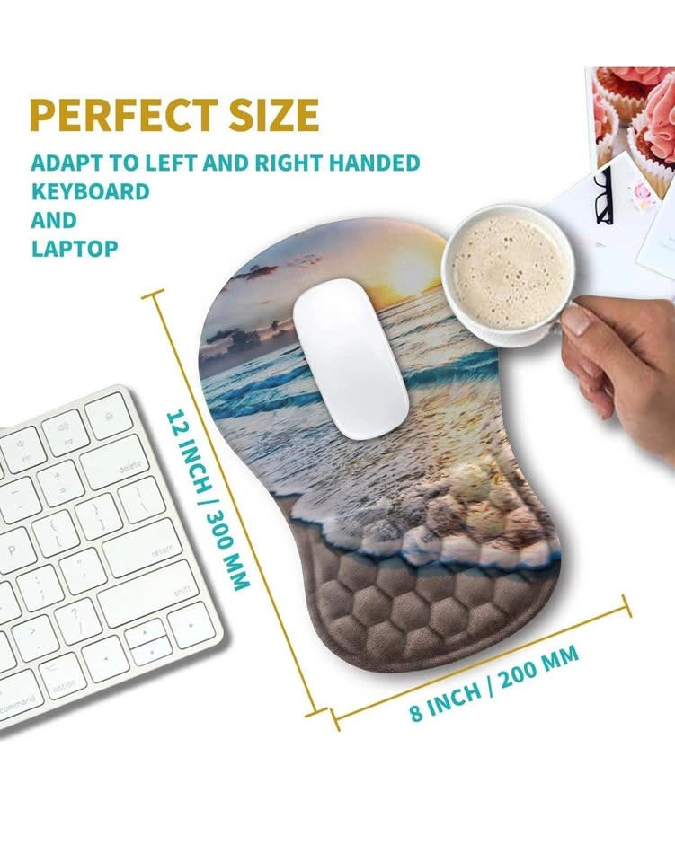 Ergonomic Mouse Pad Wrist Support for Carpal Tunnel Pain Relief - photo 3