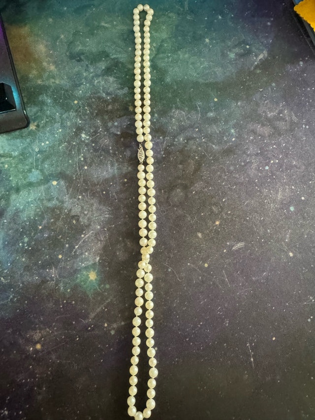 Genuine Pearl Necklace - photo 2