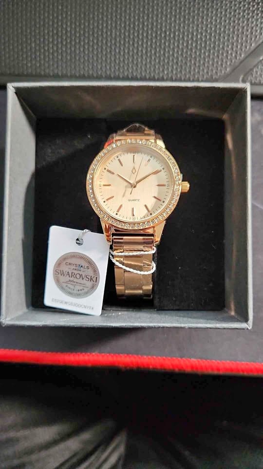 Nic & Syd Athena Rose Gold Ladies Watch
