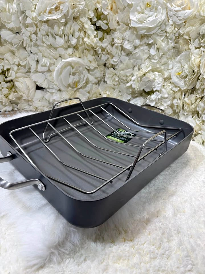 Greenpan Chatham Ceramic Nonstick Roasting Pan 33x41cm