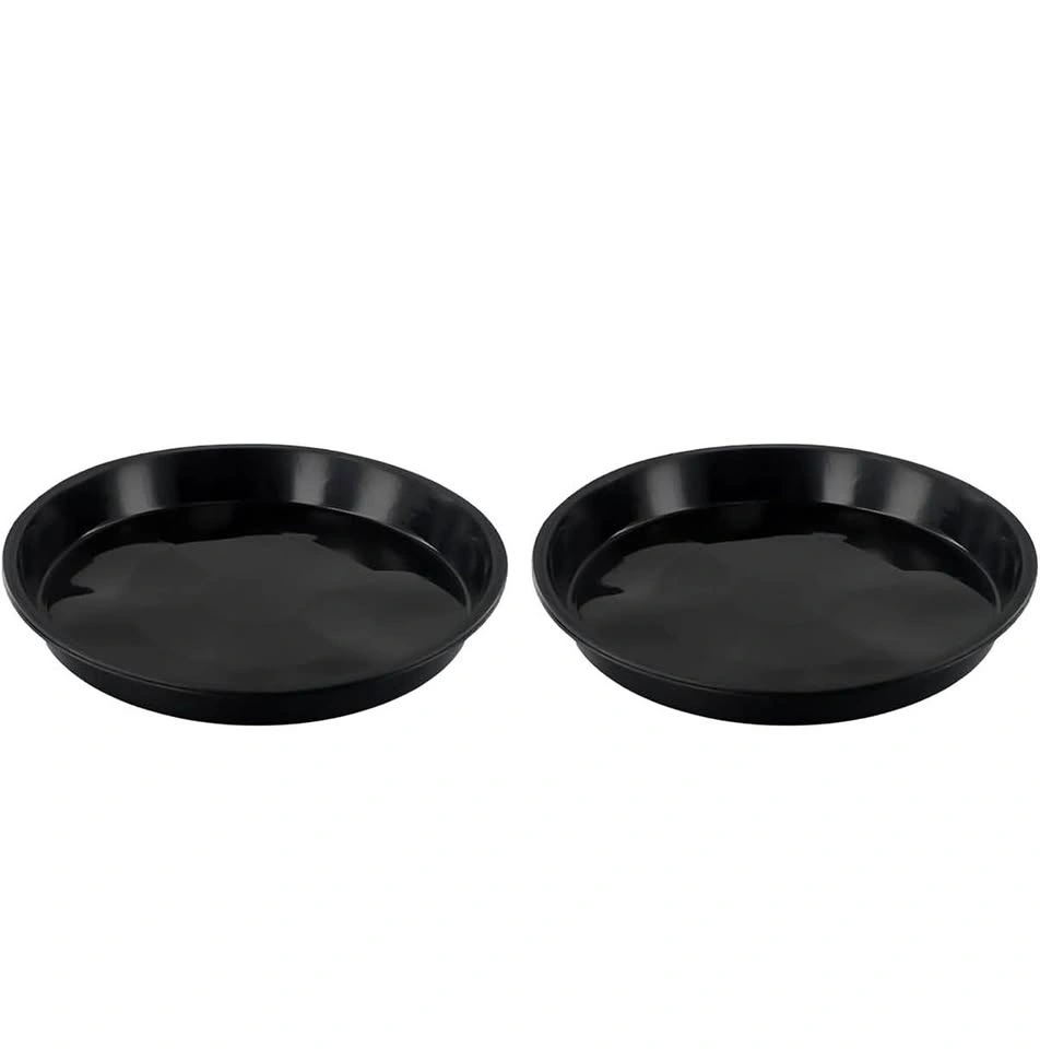 Black Plastic Plant Saucers 15 inch