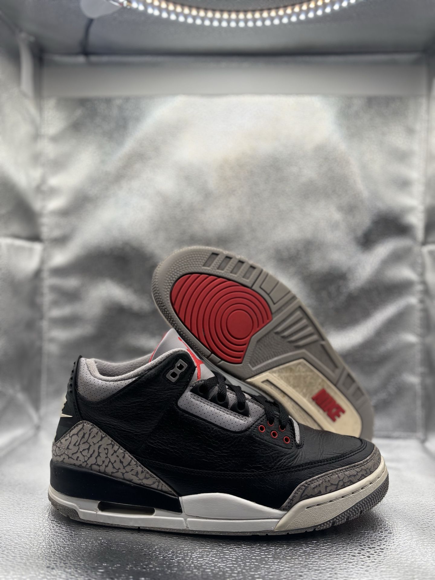 Air Jordan 3 Black Cement 2024