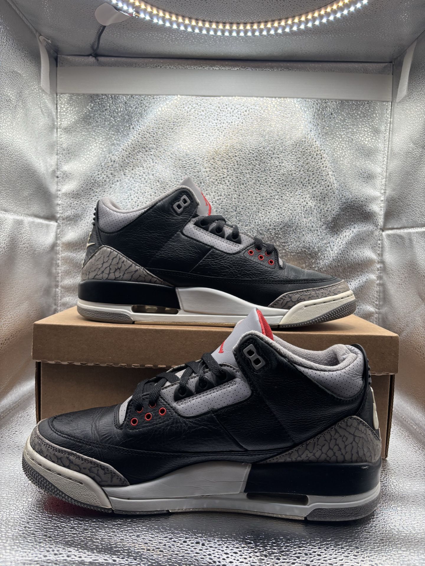 Air Jordan 3 Black Cement 2024 - photo 5