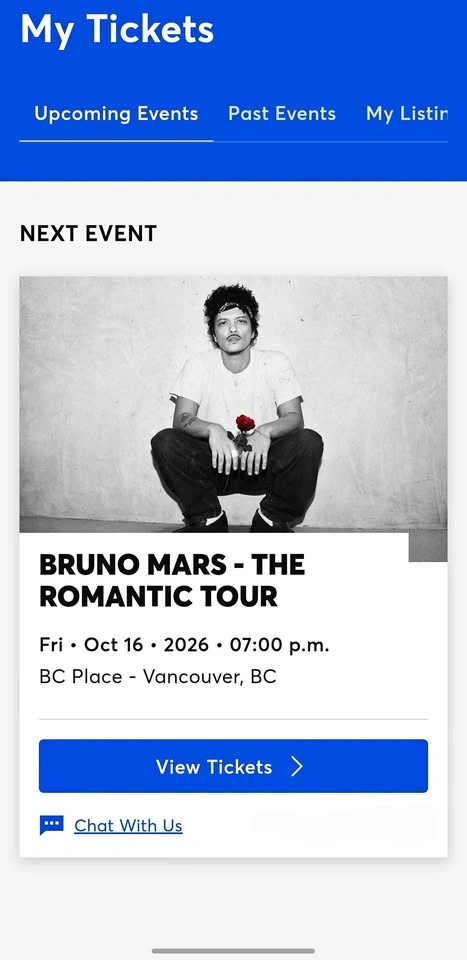 Bruno Mars 2nd day - FACE VALUE