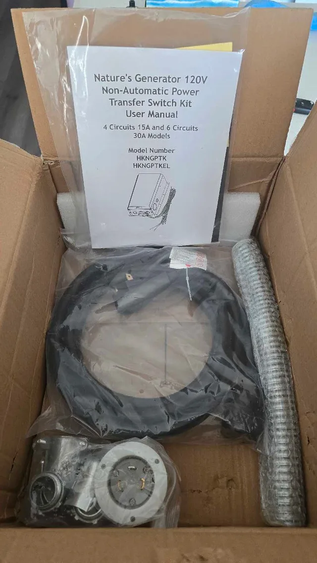 Nature’s Generator Transfer Switch – 120V/30A image indicator(3)