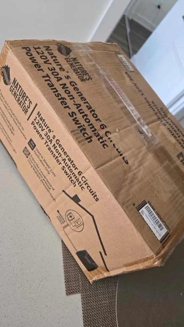 Nature’s Generator Transfer Switch – 120V/30A image indicator(9)