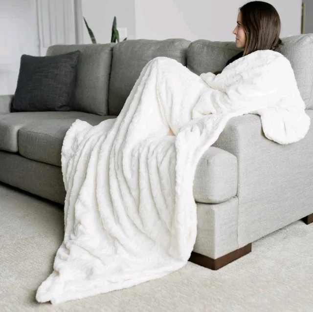 Faux Fur Throw Blanket thumbnail