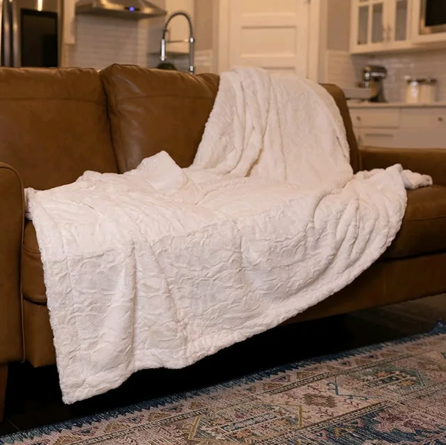 Faux Fur Throw Blanket image indicator(4)