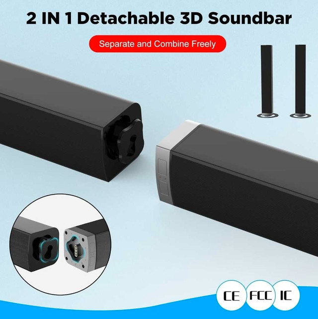 Bluetooth soundbar speaker - photo 5